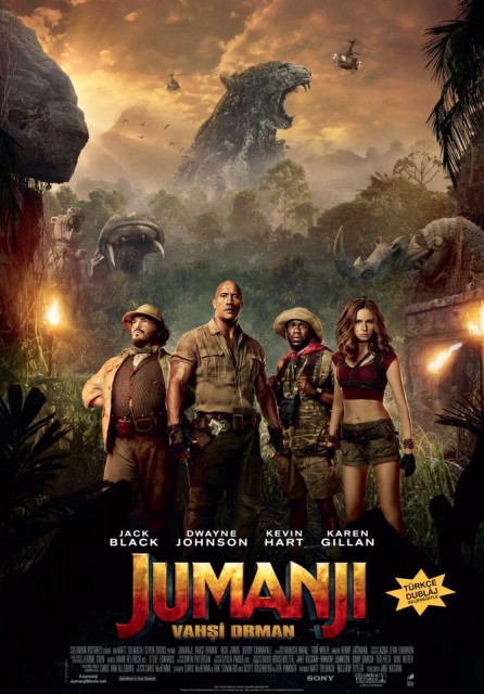 Jumanji: Vahşi Orman 2017 Türkçe Dublaj ve Altyazı izle