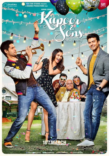 Kapoor and Sons 2016 Türkçe Altyazı izle