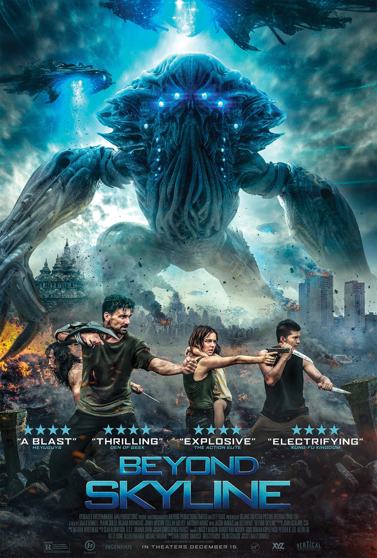 Gökyüzünün Ötesinde – Beyond Skyline 2017 Türkçe Dublaj izle