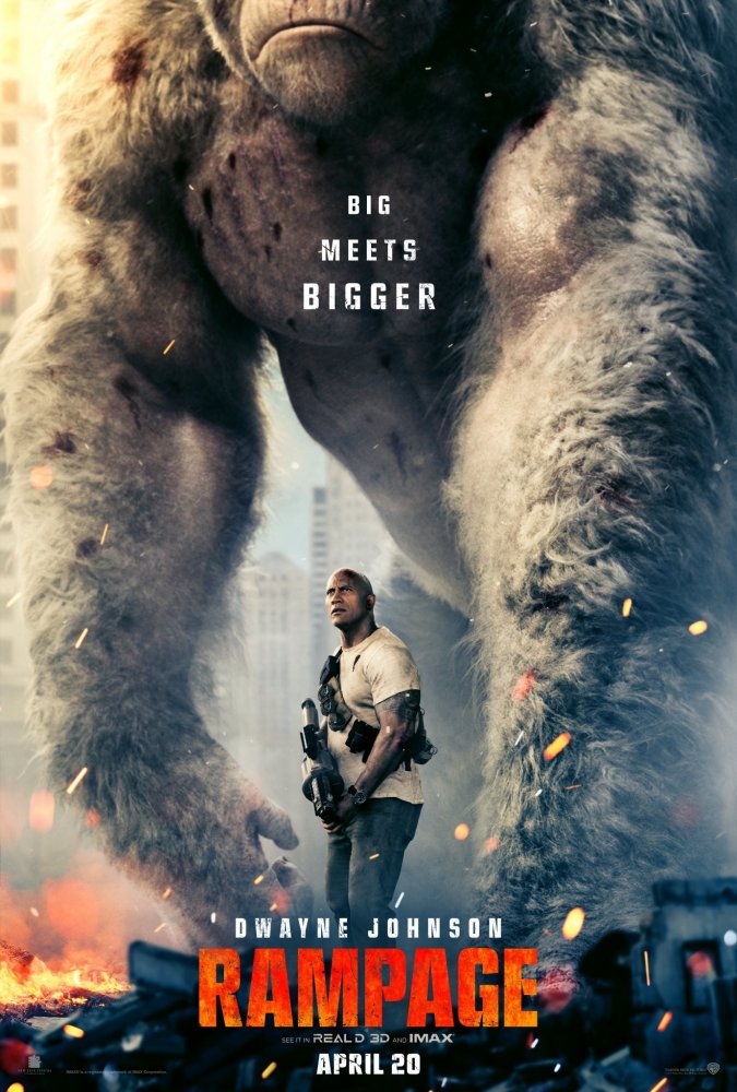 Rampage Büyük Yıkım 2018 Türkçe Dublaj ve Türkçe Altyazı izle