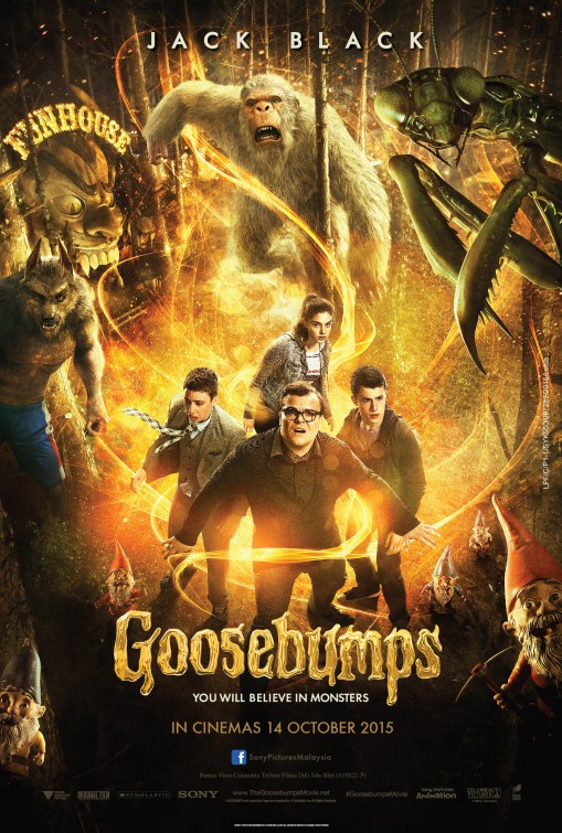 Goosebumps: Canavarlar Firarda izle